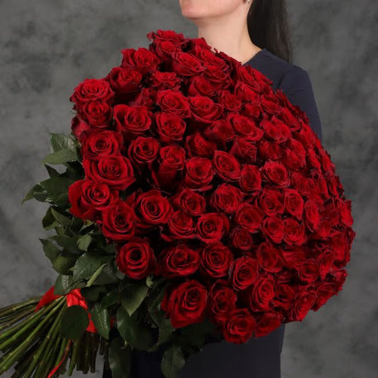Classic Long Stem Red Roses
