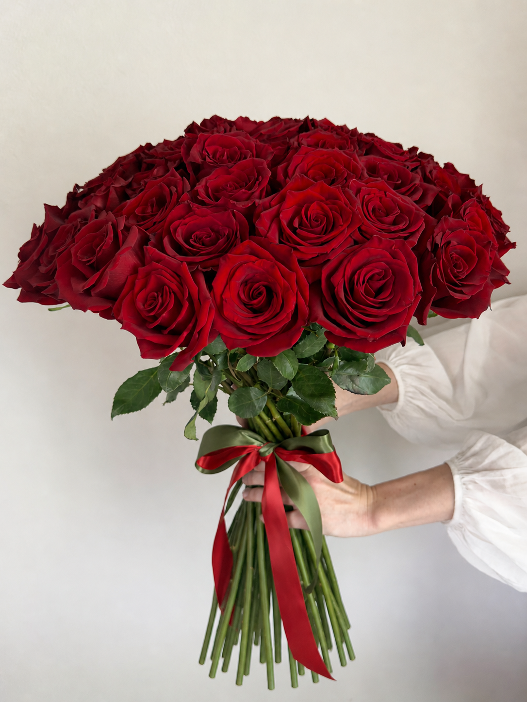 Premium Long Stem Red Roses